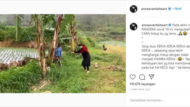 Dampak Pandemi, Anne Avantie Coba Pola Hidup Baru