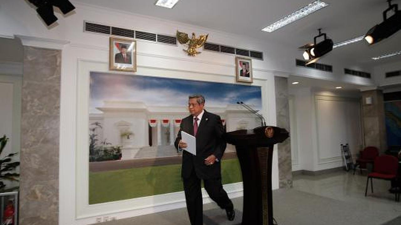 Presiden SBY gelar konpers terkait pembubaran BP Migas