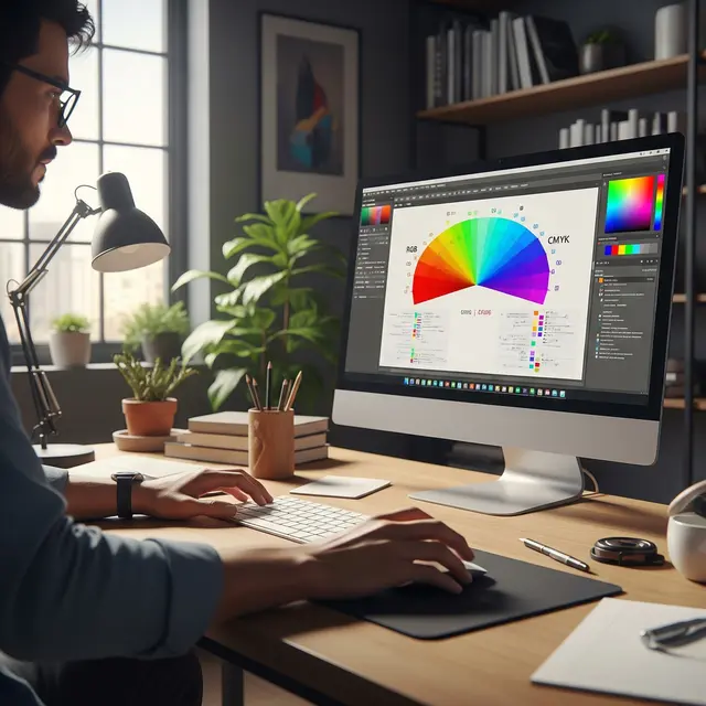 Bagaimana Cara Membuat Warna Sekunder (AI Generated)