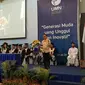 (Foto: Dok. UMN) Sidang Senat Terbuka-Kuliah Perdana Universitas Multimedia Nusantara tahun ini mengundang alumni terbaik yakni Ananda Wongso sebagai pembicara.