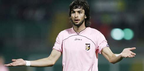 Javier Pastore bersama Palermo. (AFP/Marcello Paternostro)