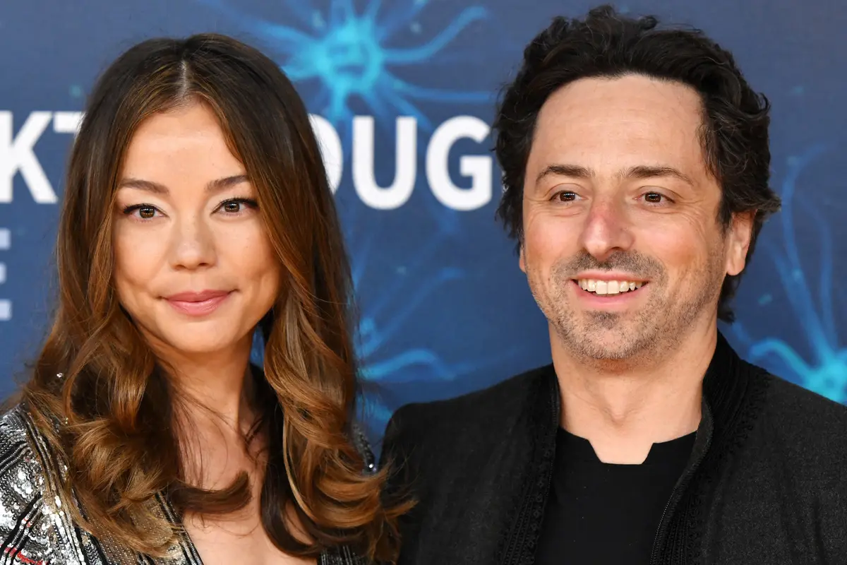Nicole Shanahan dan Sergey Brin menghadiri Breakthrough Prize Red Carpet, 3 November 2019 di Mountain View, California. (Ian Tuttle/Getty Images for Breakthrough Prize /AFP Ian Tuttle / GETTY IMAGES NORTH AMERICA / Getty Images via AFP