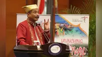 Menteri Pariwisata (Menpar) Arief Yahya melaunching 10 destinasi pariwisata utama Indonesia, dengan branding baru.