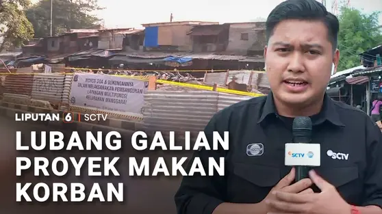 Lubang Galian Proyek Makan Korban, Balita Tewas Terperosok