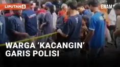 Garis Polisi di Lokasi Ledakan Petasan di Blitar Diabaikan Warga