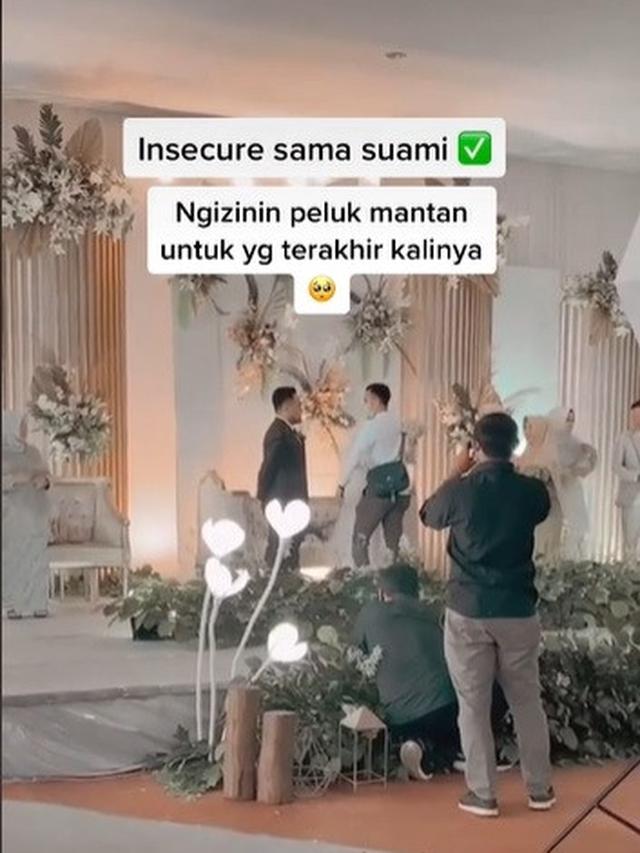 suami izinkan istri peluk mantan
