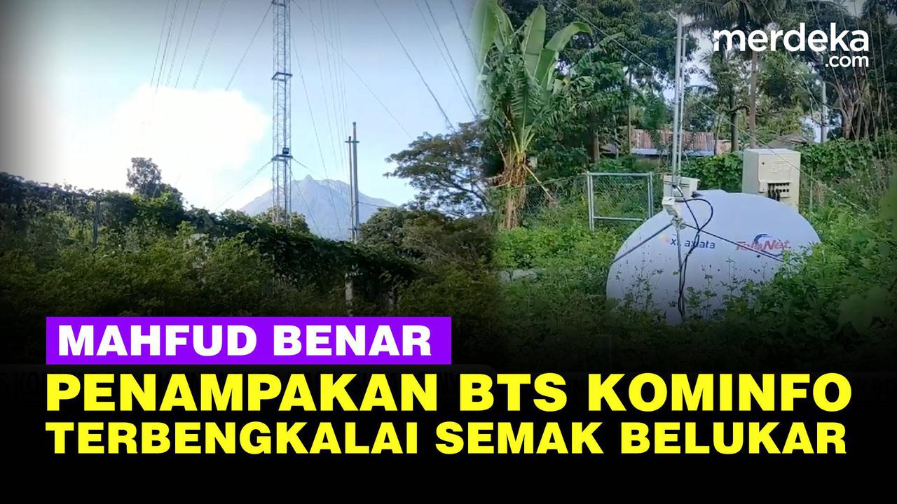 VIDEO: Penampakan Tower BTS Kominfo Dikorupsi Johnny Plate Terbengkalai Semak Belukar