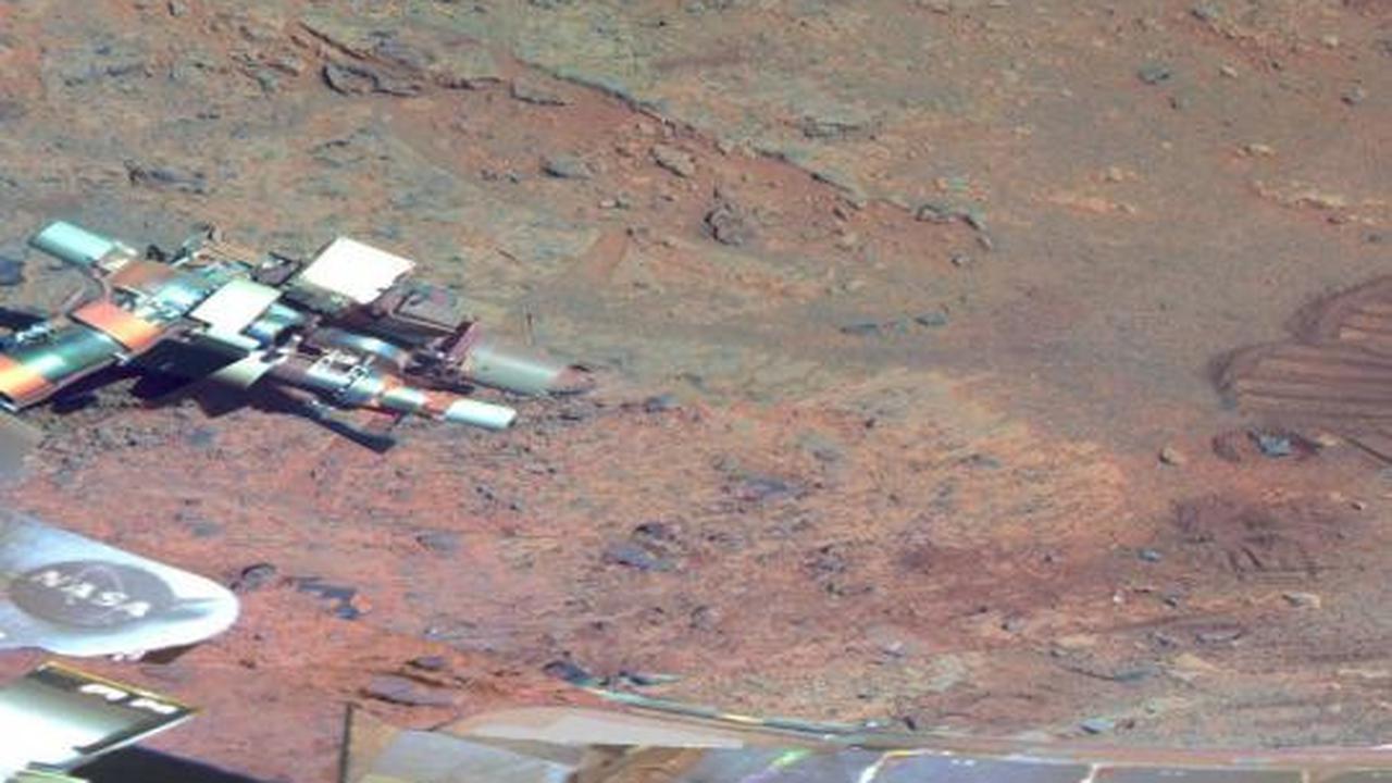 Jelajahi pesona musim dingin di Mars