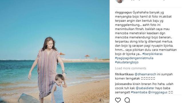 Ringgo Agus Rahman dan Sabai Morshek