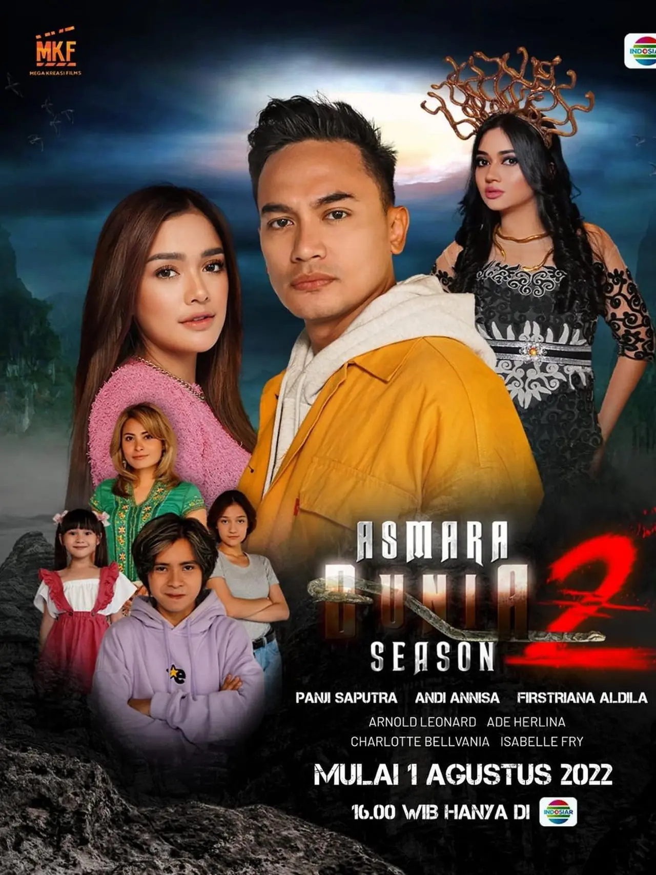 Asmara 2 Dunia Season 2 Tayang Mulai Hari Ini di Indosiar, Simak Profil ...