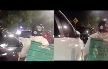 Viral Bodi MobilParkir Sembarangan Dibaret Pengendara Motor