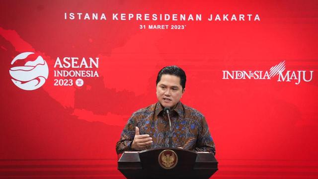 Ketua umum PSSI, Erick Thohir