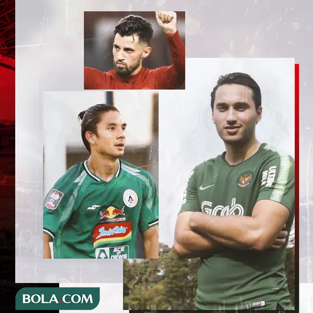 Stafano Lilipaly, Kim Jeffrey dan Ezra Walian