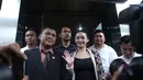 Pedangdut Zaskia Gotik rupanya masih diperiksa oleh aparat kepolisian atas kasus penghinaan lambang negara Indonesia yang telah dituduhkan padannya. (Nurwahyunan/Bintang.com)