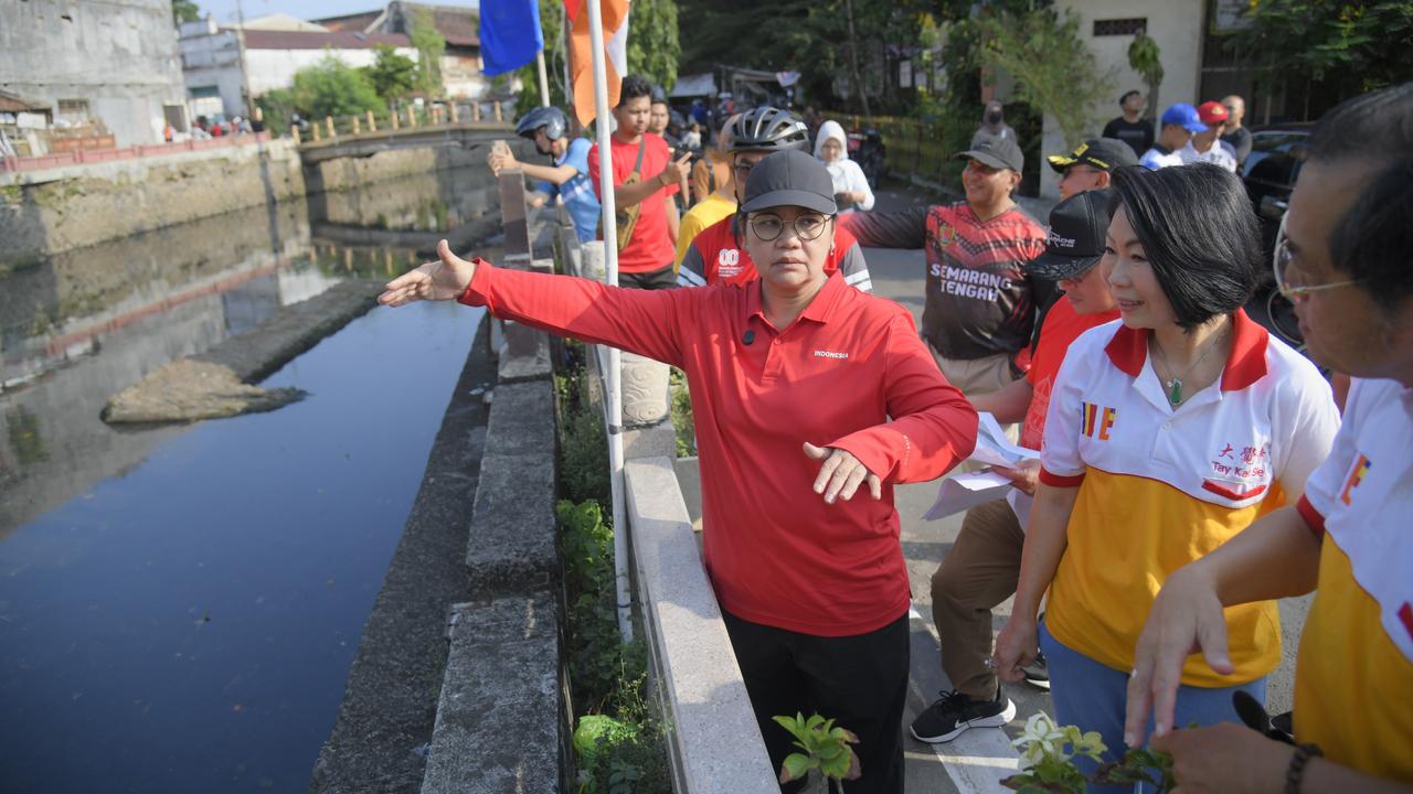 Wali Kota Agustina Tinjau Penataan Kawasan Kota Lama dan Sungai Semarang