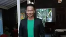 "Intinya saya kepilih seneng banget di antara penyanyi hebat Indonesia," kata Delon di Balai Kartini, Kuningan, Jakarta Selatan, Selasa (26/9). (Deki Prayoga/Bintang.com)