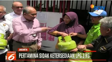 Pertamina menjamin ketersediaan elpiji 3 kilogram di 159 titik SPBU di wilayah Jakarta yang dijual dengan harga Rp 16.000 per tabung.