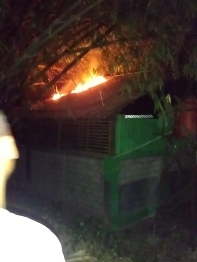 Malam takbir, dua bangunan terbakar di Bantul Yogyakarta