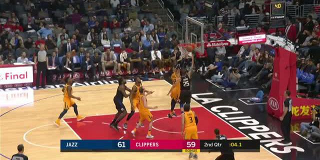 VIDEO: Game Recap NBA 2017-2018, Jazz 126 Vs Clippers 107