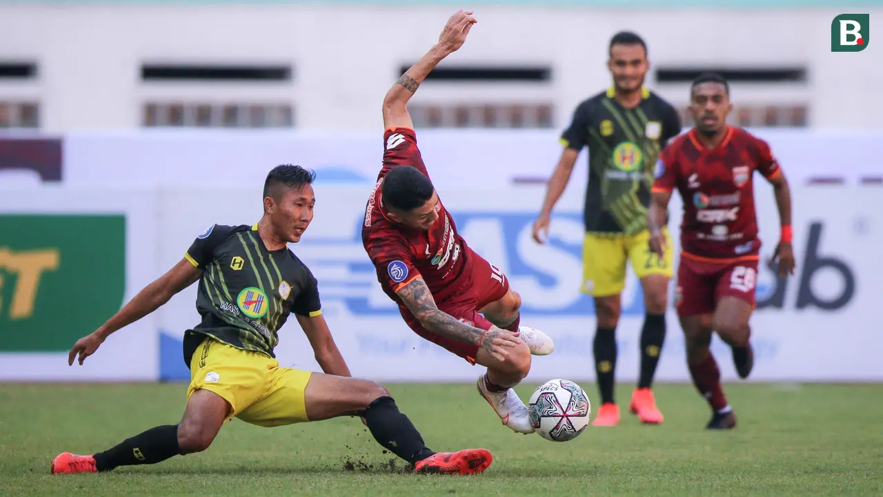 Foto: Pekan Ketiga BRI Liga 1, Duel Dua Klub Kalimantan Berakhir Imbang