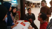 Posko TemanAhok di Mal Senayan City (Liputan6.com/ Luqman Rimadi)