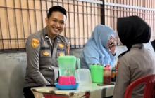 Momen Polisi Pria & Polwan Ketangkap Basah Pacaran di Kantin, Langsung 'Diinterogasi' Komandan Sampai Tak Berkutik