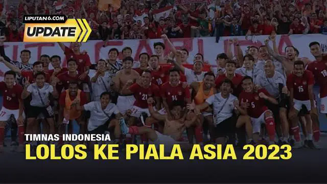 Timnas Indonesia sukses mengamankan tempat di putaran final Piala Asia 2023. Kepastian itu diperoleh usai Skuad Garuda menang telak 7–0 atas Nepal dalam laga pemungkas yang berlangsung di Jaber Al-Ahmad International Stadium, Rabu (15/6/2022).