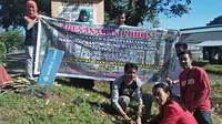 FK2TNBABUL dan Mahasiswa Unhas Hijaukan Bantimurung