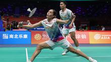 Ganda campuran Indonesia, Amri Syahnawi/Nita Violina Marwah, di Kejuaraan Bulutangkis Asia 2026. (Bola.com/Dok. PBSI)