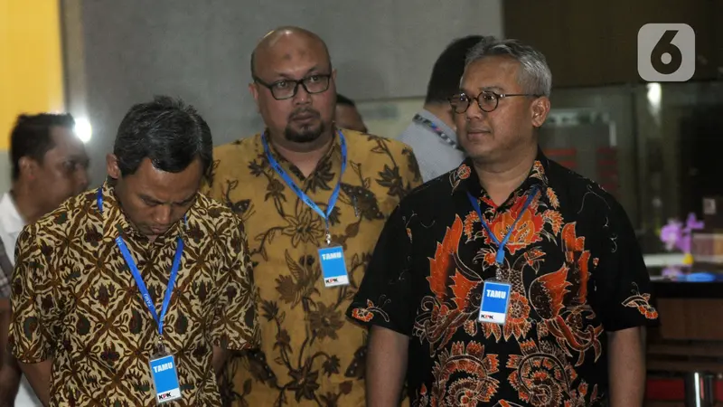 Sambangi KPK, Komisioner KPU Konfirmasi OTT Wahyu Setiawan