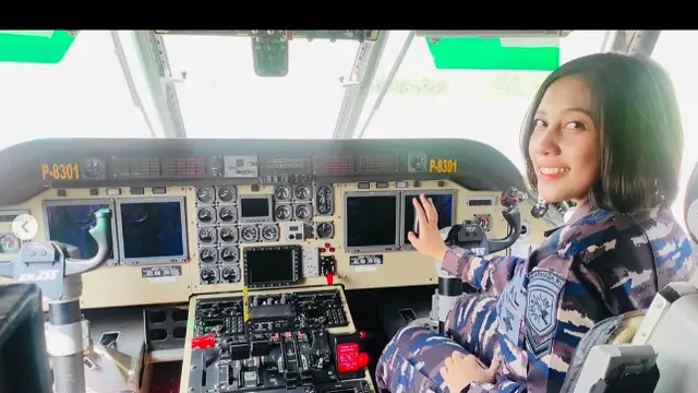 Potret Srikandi TNI AL Serda Septin yang Bikin Warganet Gagal Fokus