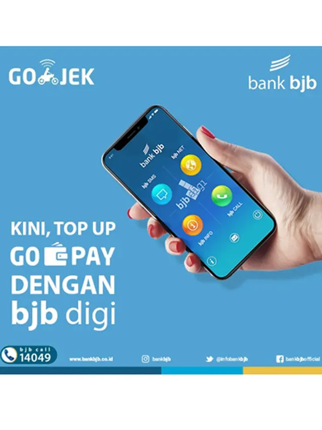 Kini, bjb DIGI Layani Top Up Go Pay