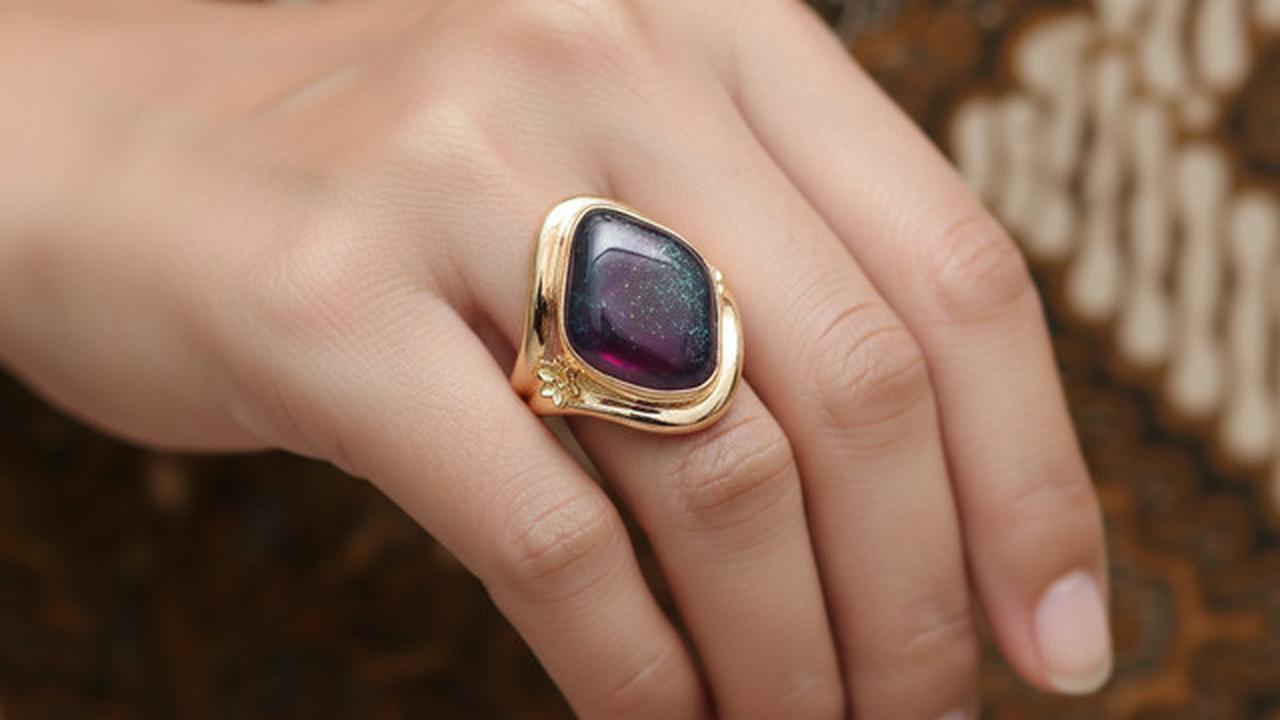 7 Model Cincin Emas Batu Akik Wanita untuk Kesan Elegan dan Berkarakter