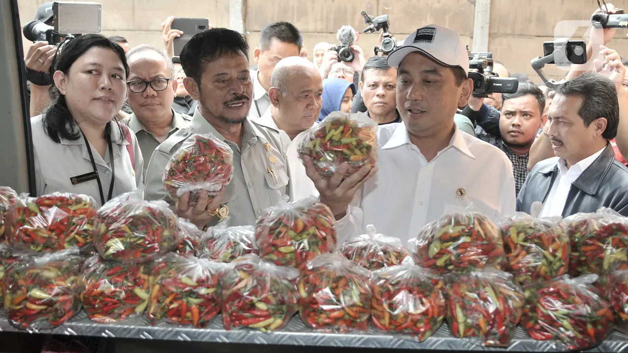 Mendag dan Mentan Sidak Pasar Senen