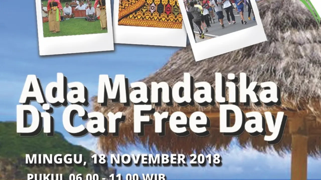 Mandalika di Car Free Day