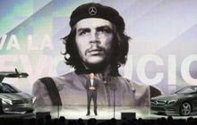 komersilkan' che guevara, mercedes-benz dikecam