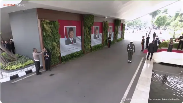 8 Potret Dekorasi Pelantikan Presiden-Wapres di Gedung MPR, Didesain Anak Prabowo