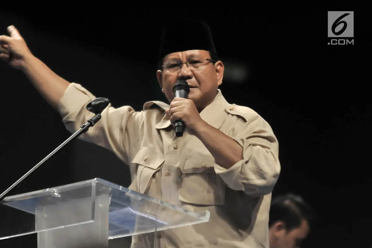 Prabowo Hadiri Peringatan HUT ke-20 KSPI
