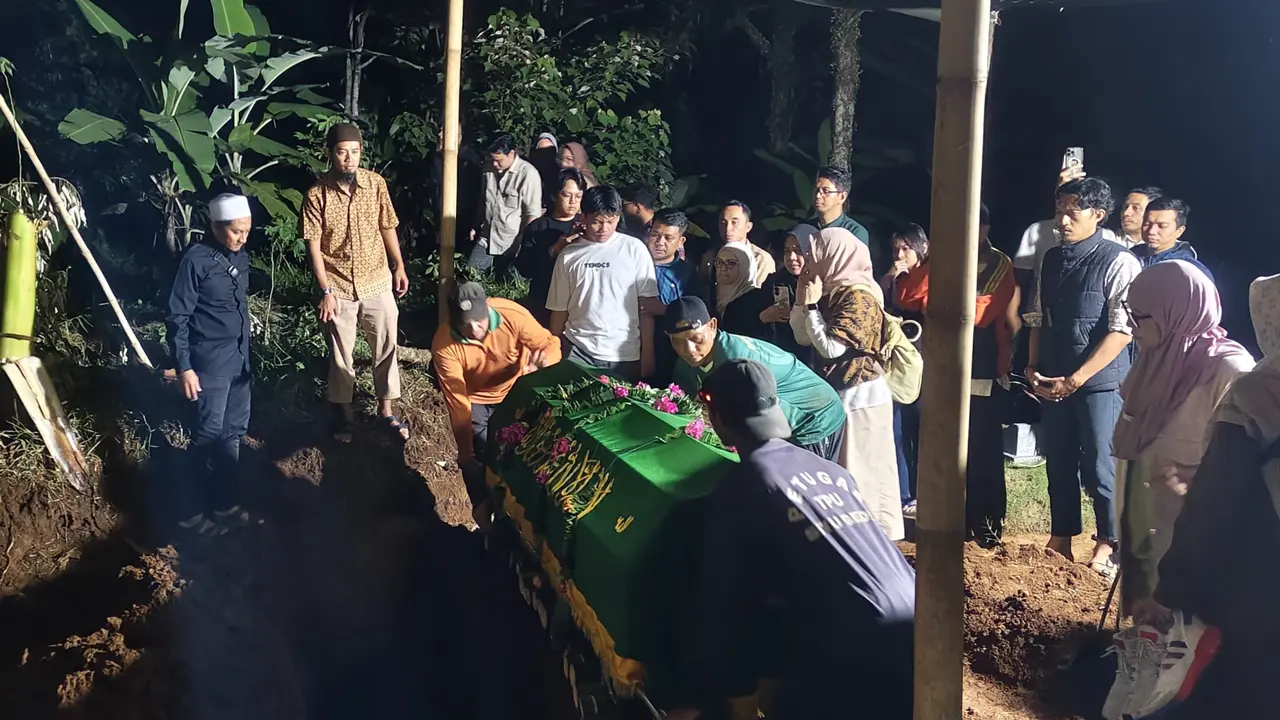 Pemakaman kepala cabang bank Mohamad Ilham Pradipta