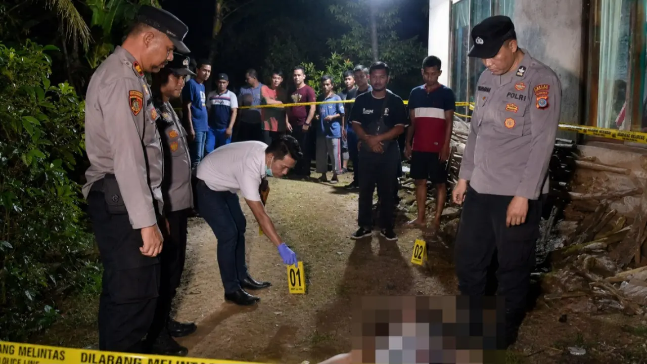 IRT Muda di Pringsewu Ditemukan Tewas Bersimbah Darah Penuh Luka Tusuk, Diduga Dibunuh Suami Siri