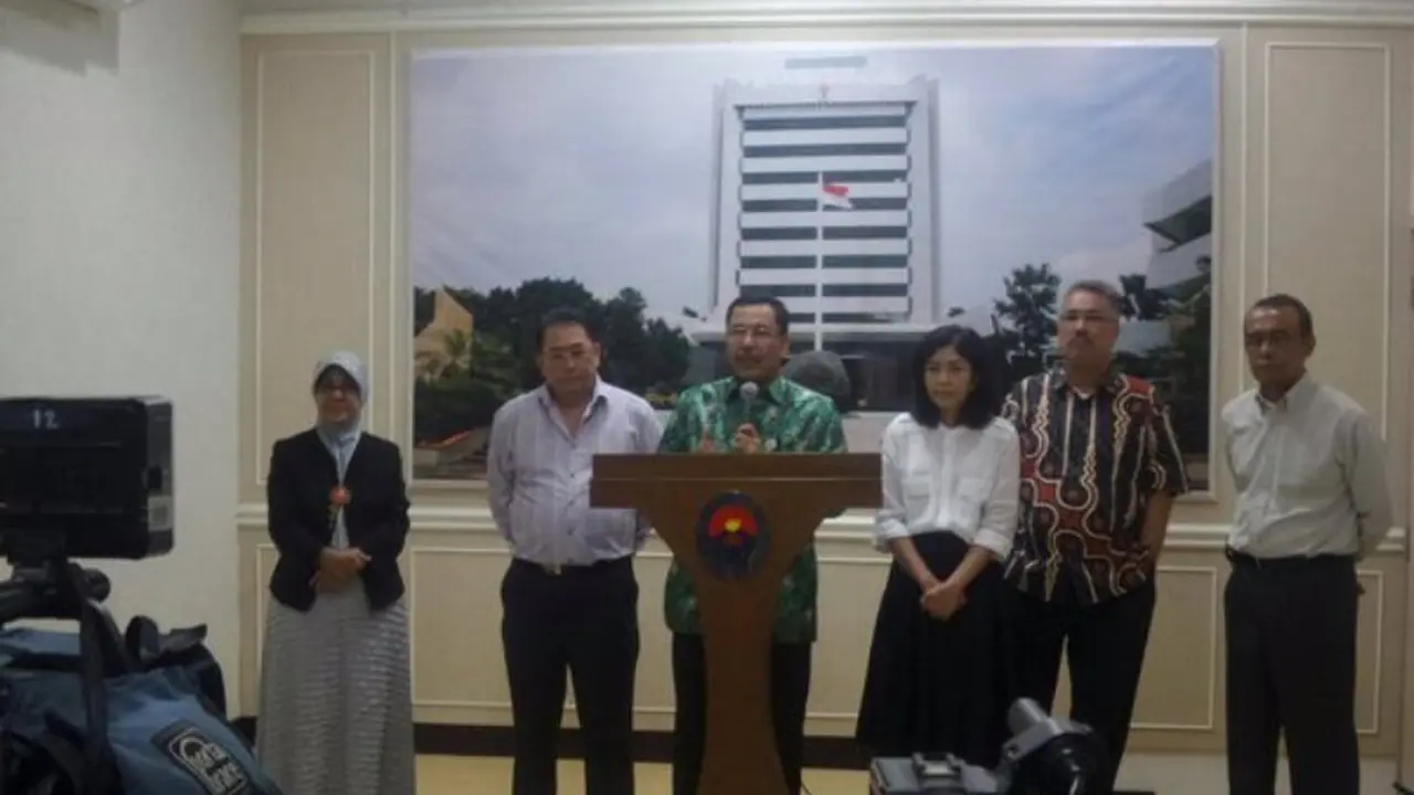Jumpa pers rencana penggalangan dana untuk Rio Haryanto