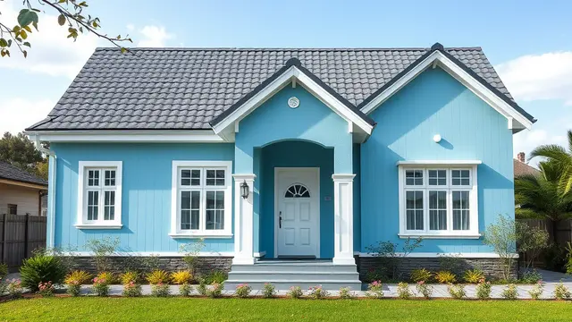 inspirasi warna cat rumah yang elegan