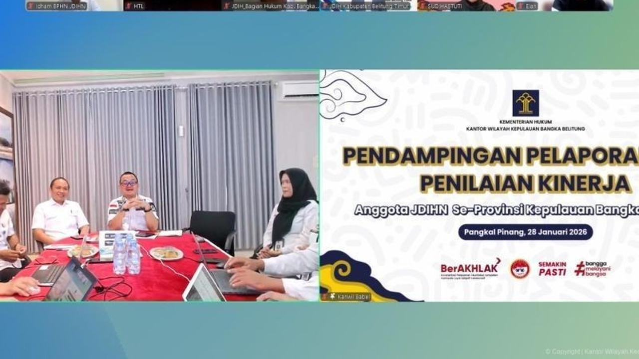 Kemenkum Kepulauan Babel Tingkatkan Kinerja JDIHN, Perkuat Akses Hukum Masyarakat