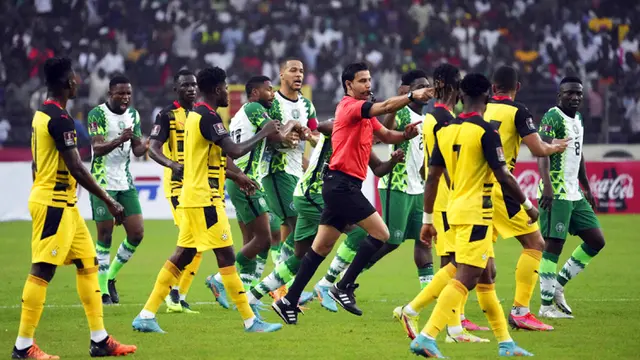 FOTO: Ghana Lolos ke Piala Dunia 2022 Usai Singkirkan Nigeria