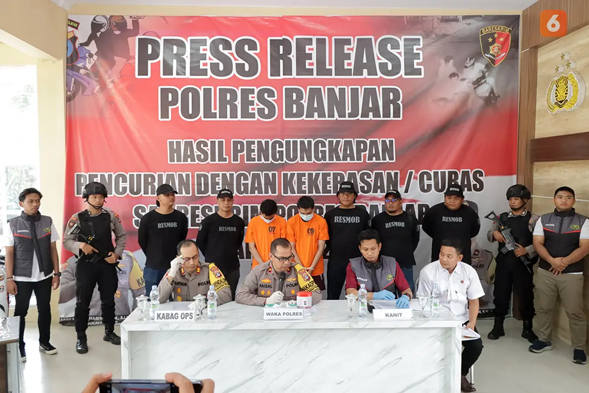 Press Release Polres Banjar Kalimantan Selatan Liputan6