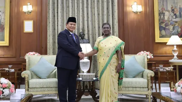 Prabowo Apresiasi Sejarah Panjang Hubungan Indonesia-India di Jamuan Kenegaraan