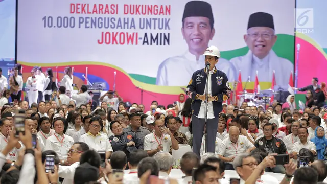 Deklarasi Dukungan 10.000 Pengusaha untuk Jokowi-Amin
