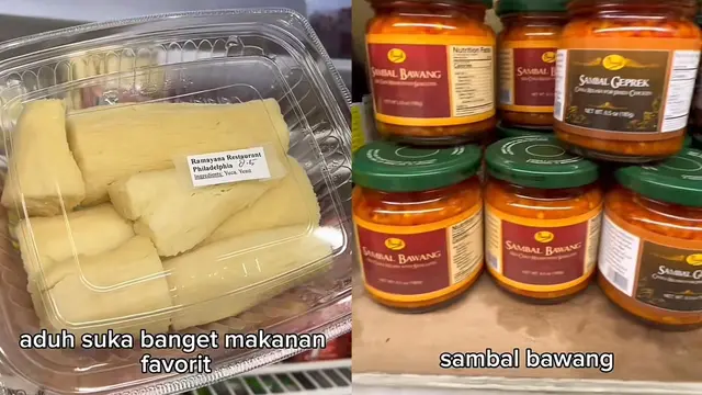 Warung Indonesia di Amerika menjual berbagai produk Indonesia seperti tape dan sambal