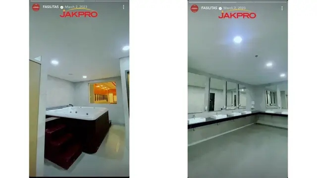 Penampakan Kamar Mandi JIS yang Dipuji Jungwon ENHYPEN Bagus Banget (Tangkapan Layar: instagram.com/jakintstadium)