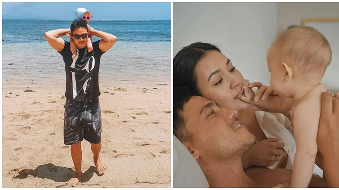 Momen Hamish Daud saat Bersama Putrinya Zalina, Papa Muda Idaman